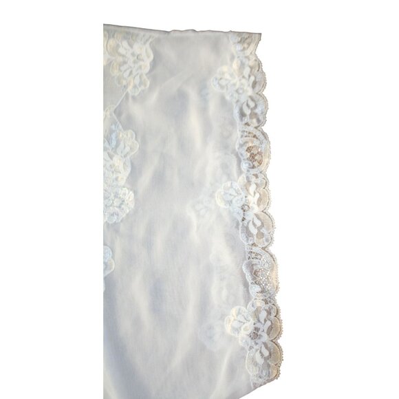 Victorias Secret Gold Label Lace Kimono Robe Womens M Bridal Wedding Romantic - Picture 5 of 8